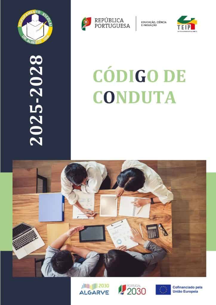 Diretiva de conduta escola Dr. Alberto Iria, código de ética e normas escolares, documento oficial da AE Dr. Alberto Iria para a comunidade educativa.