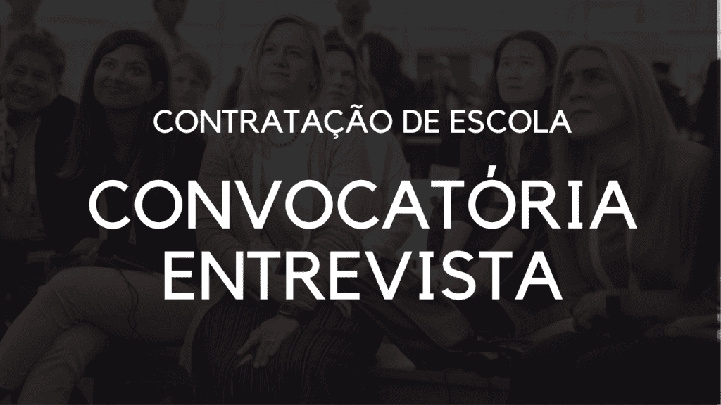 Contratação de escola AE Dr. Alberto Iria para processos de recrutamento e entrevistas educativas.